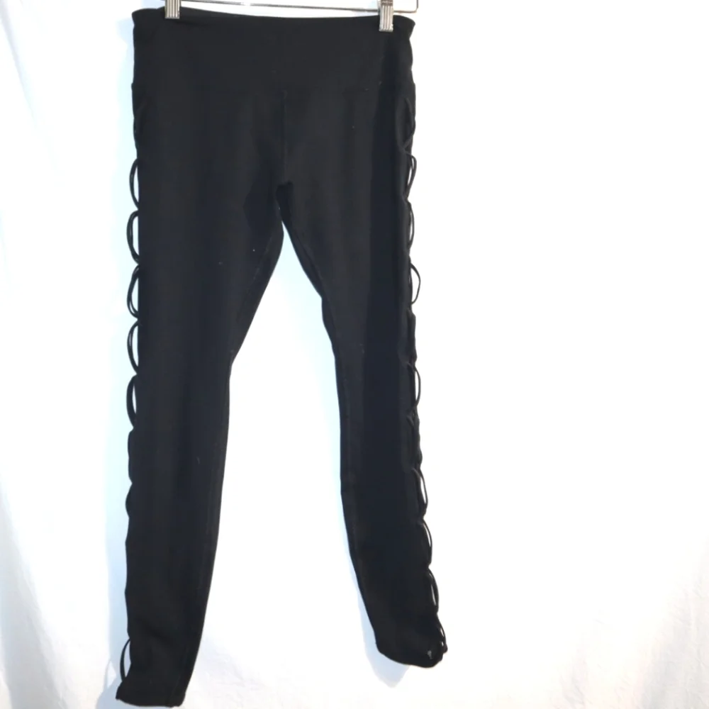 Lorna Jane Black Leggings Interlaced - Picture 5 of 13